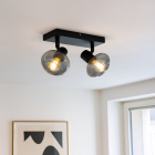 Foco de teto preto design, Skip