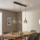 Candeeiro suspenso cinzento design, Emerson