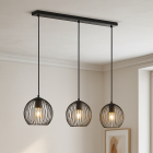 Candeeiro suspenso preto industrial, Wiro