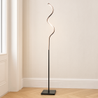 Candeeiro de pé branco design, Giorgio, 11W, LED 3000K