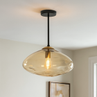 Candeeiro de teto âmbar design, Evita