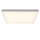 Plafon branco de plástico, Shona, 18W, LED 3000K, regulável em 3 níveis