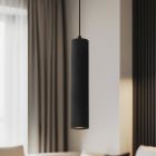 Candeeiro suspenso preto moderno, Nadi