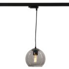 Spot para trilho monofásico cinzento design, Giada