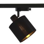 Spot para trilho monofásico dourado moderno, Koge