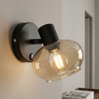 Foco de parede âmbar design, Skip, com interruptor