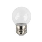 Lâmpada LED transparente branca quente - 1 Watt
