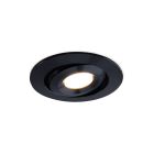 Foco de encastrar de veranda preto moderno, Rona, 3W, LED 2700K, IP44