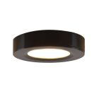 Régua LED cozinha preta de alumínio, Sana, 3W, LED 2700K