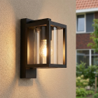 Candeeiro para exterior preto moderno, Amalie, IP54