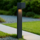 Candeeiro para exterior preto moderno, Corella, IP54