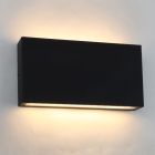 Candeeiro para exterior preto moderno, Cailey, 10W, LED 3000K, IP54