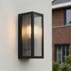 Candeeiro para exterior preto moderno, Senne, IP44