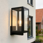 Candeeiro para exterior preto moderno, Sidney, IP44