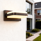 Candeeiro para exterior preto moderno, Sita, 12W, LED 3000K, IP44