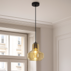 Candeeiro suspenso âmbar design, Sabina