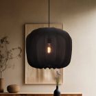Candeeiro suspenso preto moderno, Deborah