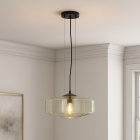 Candeeiro suspenso verde design, Sevda