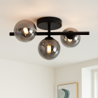 Candeeiro de teto cinzento design, Remo