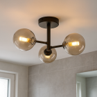 Candeeiro de teto para casa de banho âmbar moderno, Amer, IP44