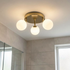 Candeeiro de teto para casa de banho branco moderno, Amer, IP44