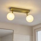 Candeeiro de teto para casa de banho branco moderno, Amer, IP44