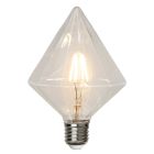 Lâmpada LED E27 tipo diamante Finley, 3,2 Watts, 2700K (Branco extra quente)