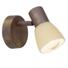 Aplique de parede cobre de metal, Alaya