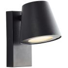 Candeeiro para exterior preto de metal, Wies, IP44