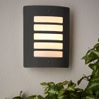 Candeeiro para exterior antracite de metal, Alea, IP44