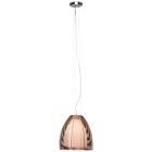 Candeeiro suspenso bronze moderno, Amela
