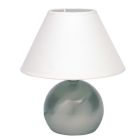 Candeeiro de mesa cromo de metal, Robijn, com dimmer tátil