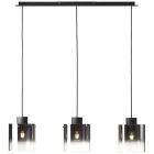 Candeeiro suspenso castanho design, Nour