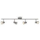 Foco de teto cromo de metal, Roel, 7W, LED 3000K