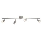 Foco de teto cromo de metal, Hayo, 50W, LED 3000K