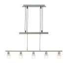 Candeeiro suspenso cromo de metal, Blake