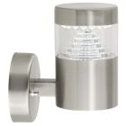 Candeeiro para exterior cromo de plástico, Samuel, 1W, LED 6500K, IP44