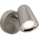 Foco de parede cromo de metal, Joyanna, 4W, LED 3000K