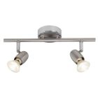 Foco de teto cromo de metal, Wietse, 7W, LED 3000K