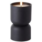 Candeeiro de mesa exterior preto de plástico, Zaki, W, LED 2700K, IP44