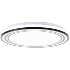 Candeeiro de teto preto moderno, Merlijn, 36W, LED white switch, com comando à distância