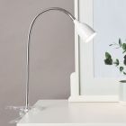 Foco com mola branco de plástico, Kit, 2,4W, LED 3000K, com interruptor