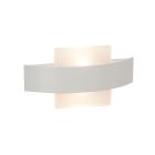 Aplique de parede branco de plástico, Florencia, 3,5W, LED 3000K