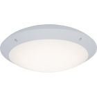 Candeeiro para exterior branco de plástico, Jeara, 12W, LED 4000K, IP66