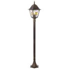 Candeeiro para exterior cor de ferrugem clássico, Levinus, IP44