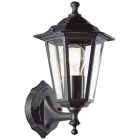 Candeeiro para exterior preto clássico, Radha, IP44