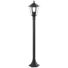 Candeeiro para exterior preto clássico, Radha, IP44