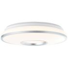 Plafon branco moderno, Guled, 24W, LED ajustável de branco quente a branco frio, com comando à distância