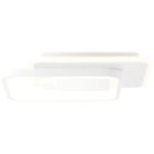 Candeeiro de teto branco moderno, Ramiz, 24W, LED 3000K