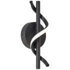 Aplique de parede preto design, Mateusz, 6W, LED 4000K